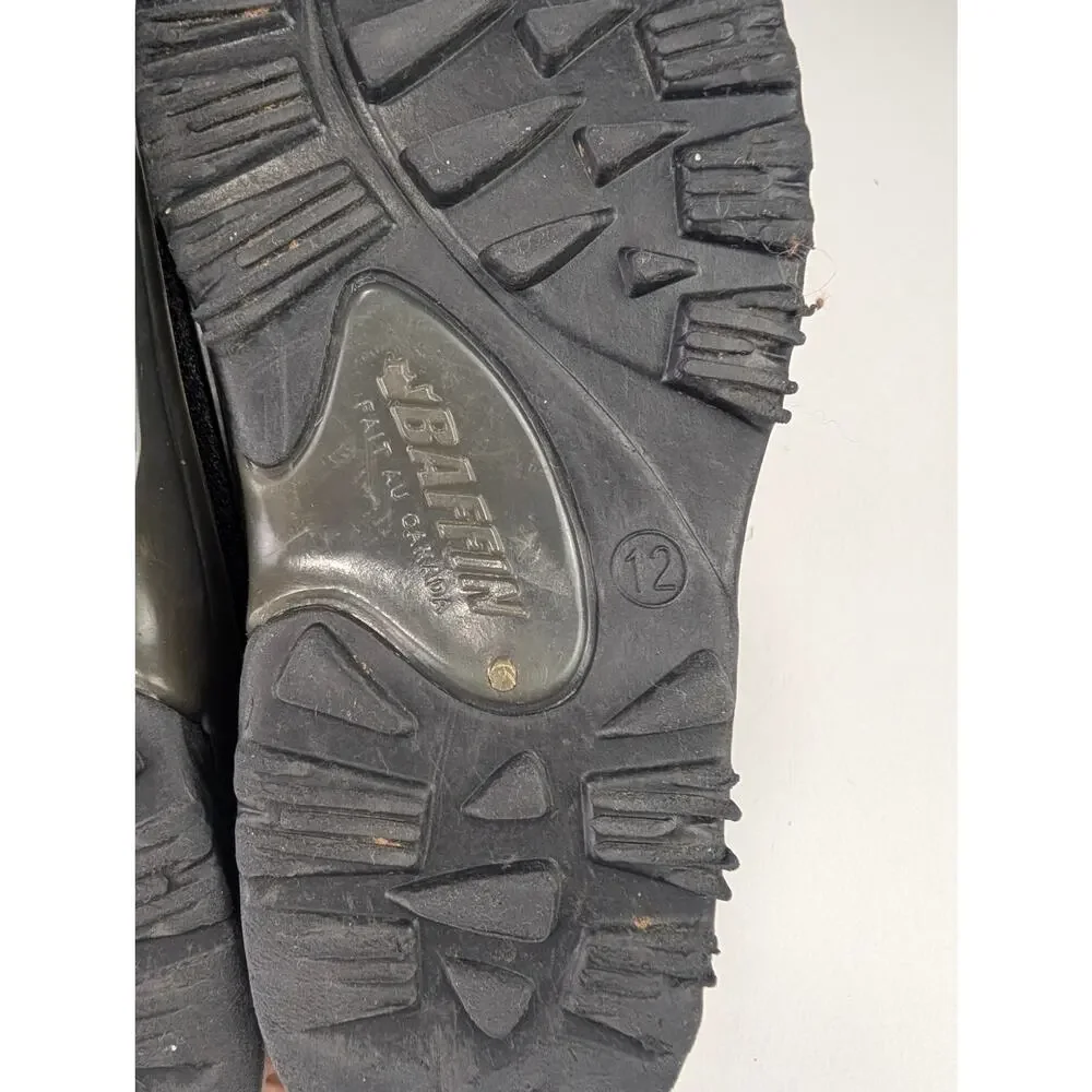 Baffin Mustang Polar Proven Youth 12 Black Winter Boots -40 degrees Waterproof